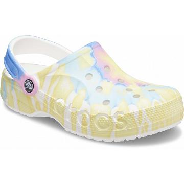 Crocs Baya Tie-Dye Women's Clogs Multicolor | Australia 0121JPQJ